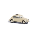 Busch 52945 - H0 - VW Käfer mit Stoffdach - beige
